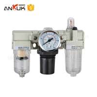 Wholesale Air source automatic drain Treatment unit air filter combination