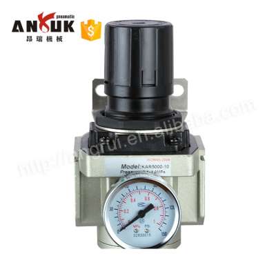 Air source treatment pressure regulator filter lubricator air filter combination unit